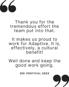 DEI: Diversity, Equity, and Inclusion in FinTech Festival