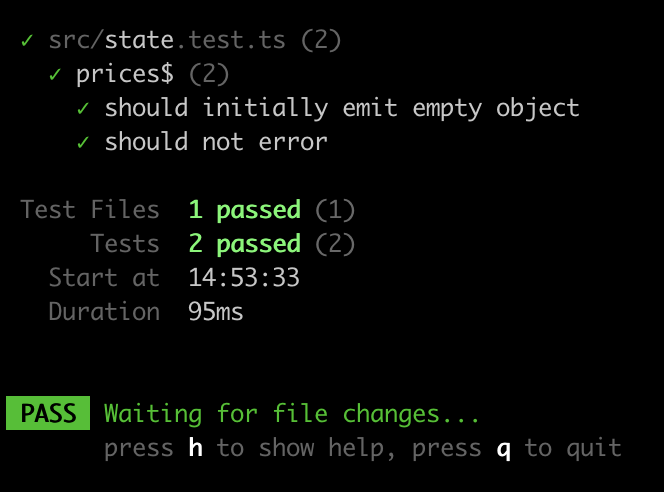 RxJS Observables: Stage 2 - Tests Passing RxJS Observables: Stage 2 - Tests Passing