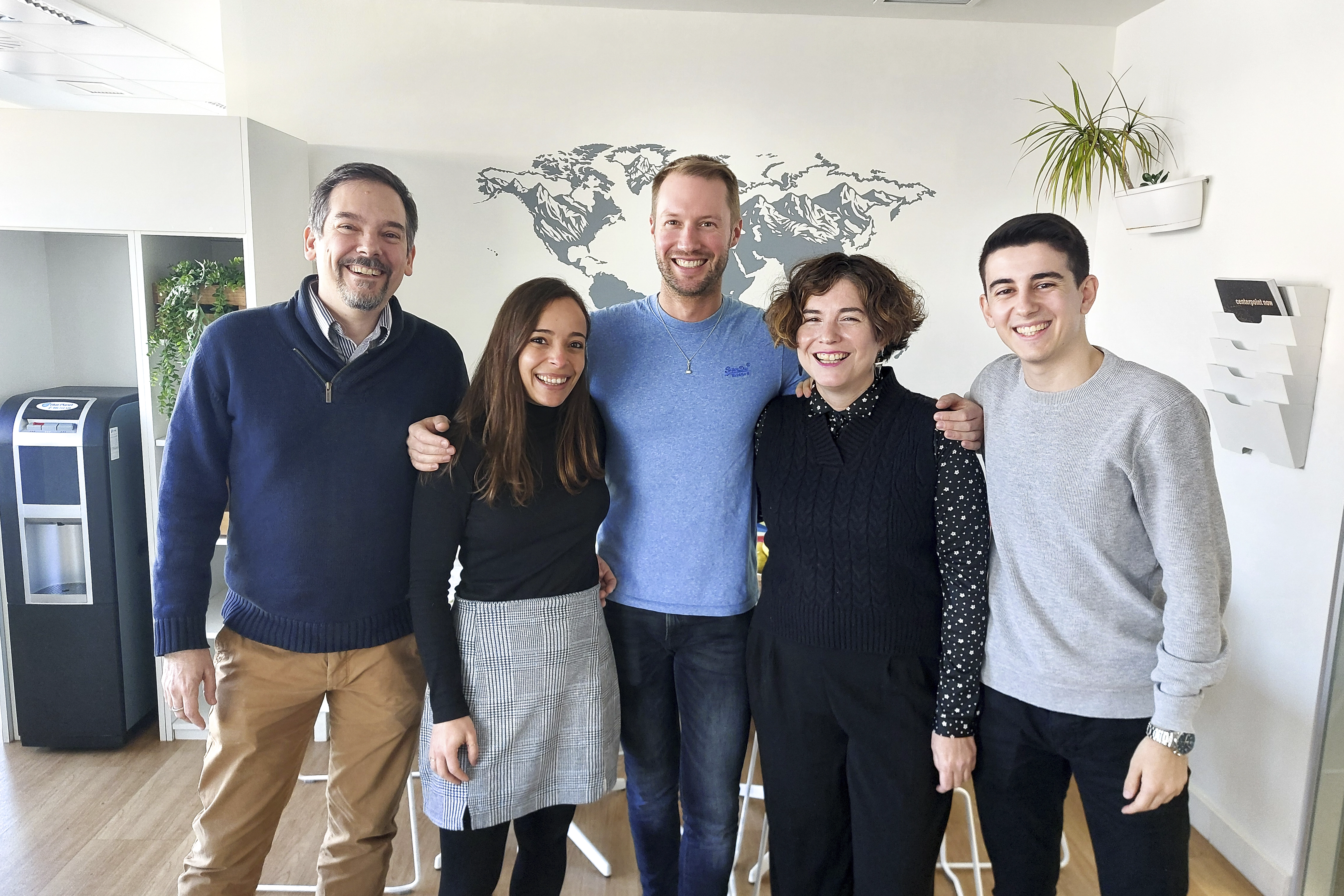 Group of employees together at Adaptive